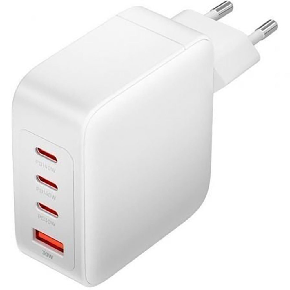 Alimentator retea Vention, 3 x USB-C (140W/140W/30W), 1 x USB-A (18W), GaN, PD, QC, Cablu USB-C 1.5m inclus, alb, "FEIW0-EU"