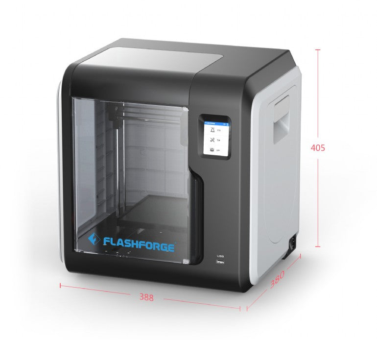 Imprimanta 3D GEMBIRD,FFF cu duza simpla,pt.ABS/PLA 1.75mm,max.print 150x150x150mm,grosime 0.05-0.4mm,duza 0.4mm, 240grC, 2.8" touch "Flashforge Adventurer3 3D" "FF-3DP-1NA3-01"