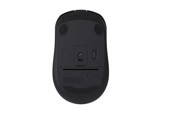 MOUSE A4tech, PC sau NB, wireless, 2.4GHz, optic, 1200 dpi, butoane/scroll 3/1, , negru, "FG12-BK"