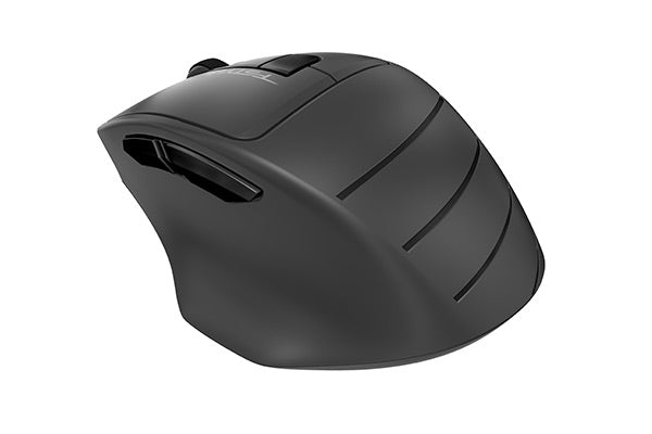 MOUSE A4tech, gaming, wireless, 2.4GHz, optic, 2000 dpi, butoane/scroll 6/1, buton selectare viteza, negru / gri, "FG30 Grey"