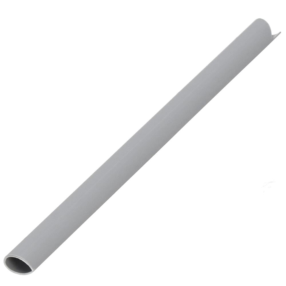 Panou de gard pentru intimitate in gradina, PVC, 50 x 0.19 m, gri