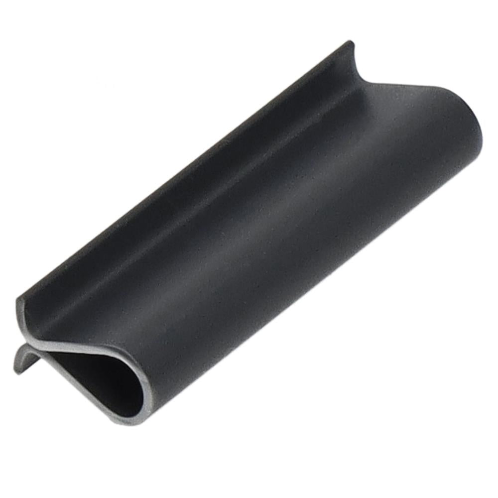 Panou de gard pentru intimitate in gradina, PVC, 50 x 0.05 m, gri antracit