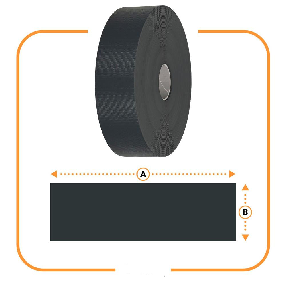 Panou de gard pentru intimitate in gradina, PVC, 50 x 0.05 m, gri antracit