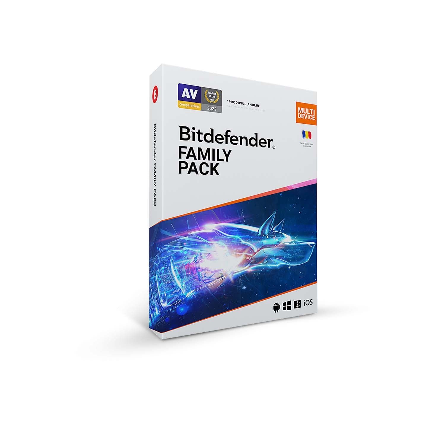 LICENTA Bitdefender anti-malaware Family Pack, 15 utilizatori, 2 ani pt. PC, Smartphone, Tableta, retail "FP02ZZCSN2415BEN"- valabile doar pe teritoriul Romaniei