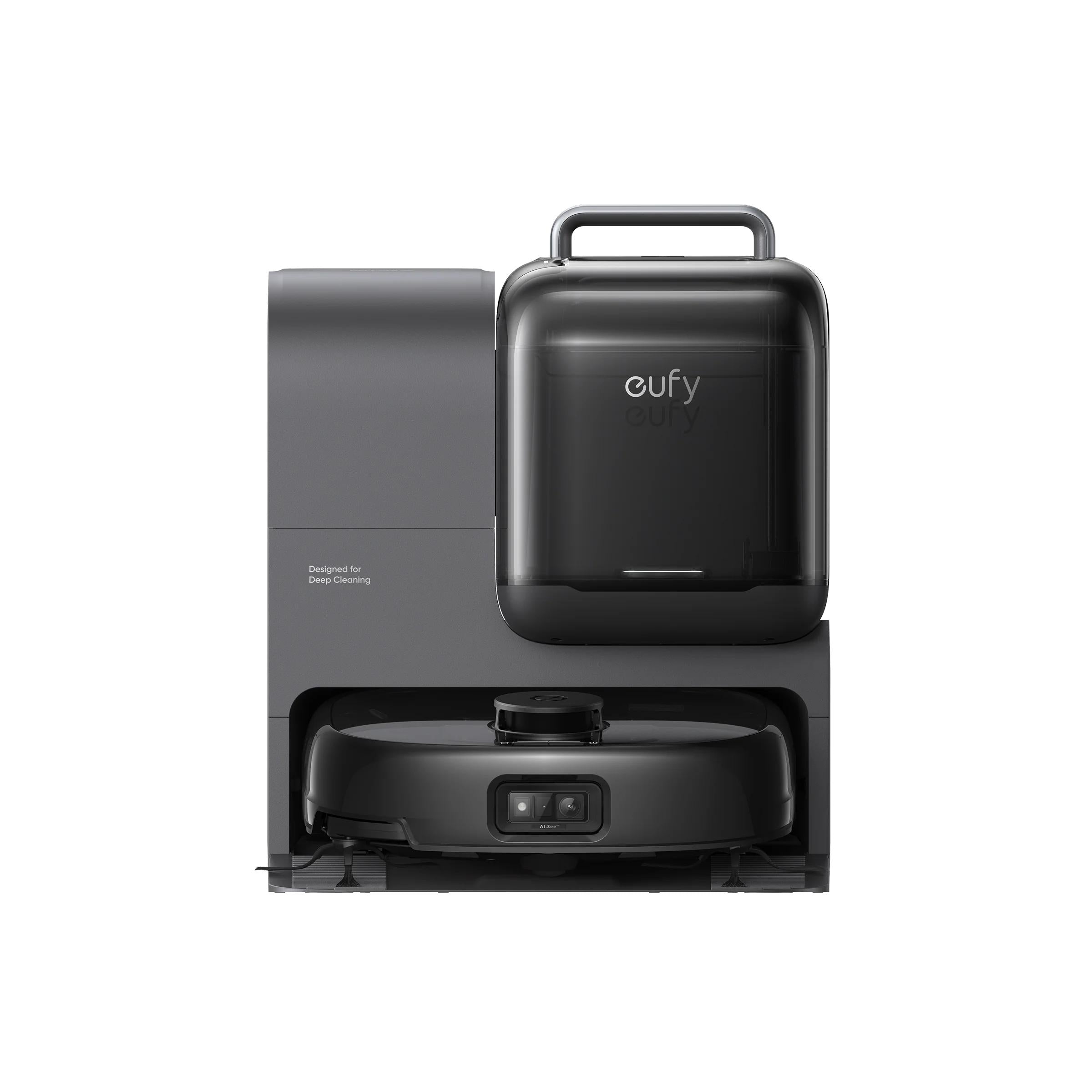 Robot All-in-One Anker "Eufy Omni E28", 20.000 Pa, aspirare uscata si umeda, deep cleaner, HydroJet, Wi-Fi, BTH, App, multi-suprafete, volum rezervor 3L, negru, "T2352G11" - 194644229078