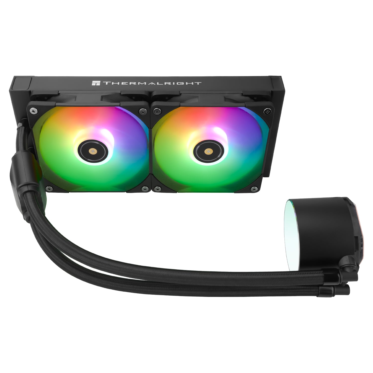 COOLER Thermalright "Frozen Notte 240 Black Argb", racire cu lichid, 2 x 120mm, 2000 rpm, ARGB, negru "Frozen Notte 240 Black Argb"