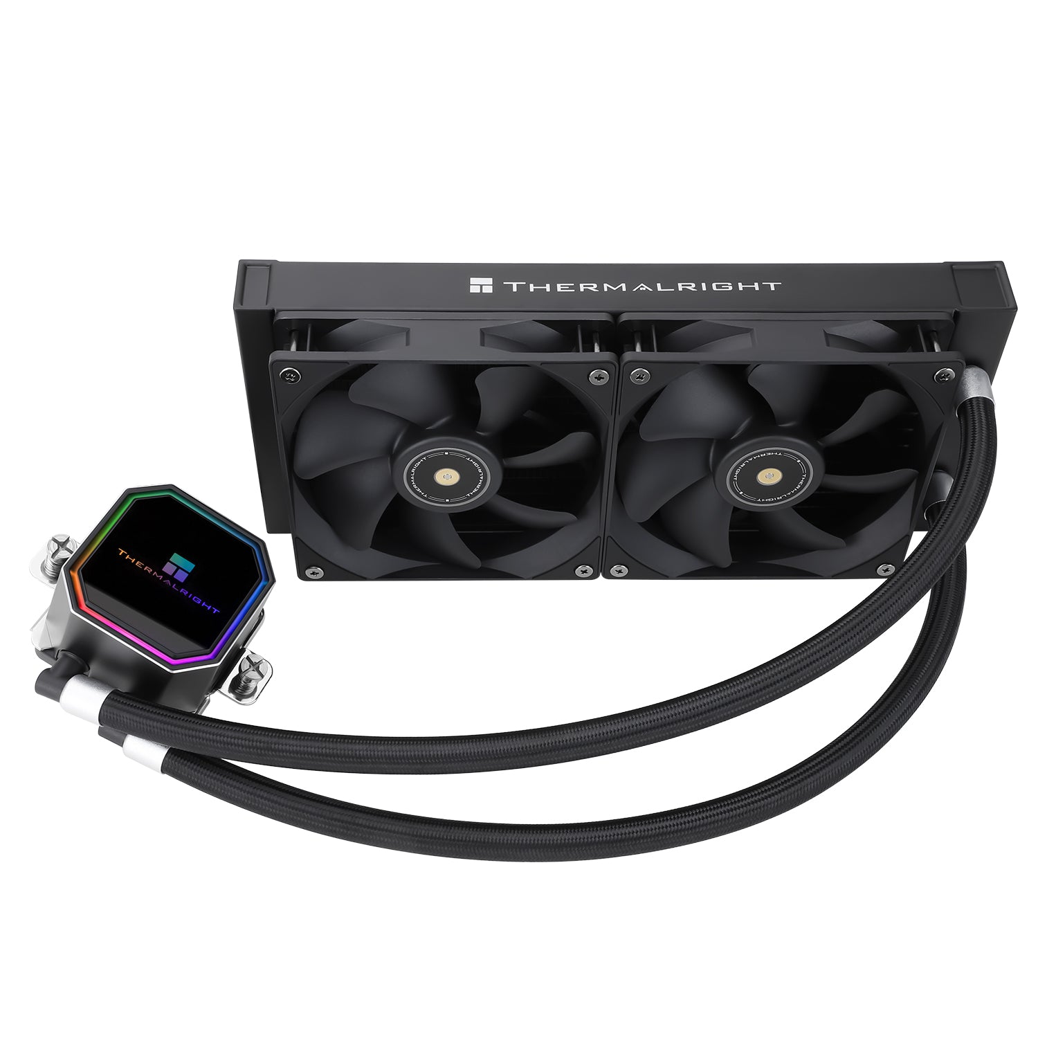 COOLER Thermalright "Frozen Prism 240 Black", racire cu lichid, 2 x 120mm, 1850 rpm, fara LED, negru "Frozen Prism 240 Black"