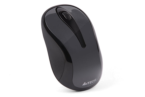 MOUSE A4tech, PC sau NB, wireless, 2.4GHz, optic, 1000 dpi, butoane/scroll 3/1, , gri, "G3-280A-GG"