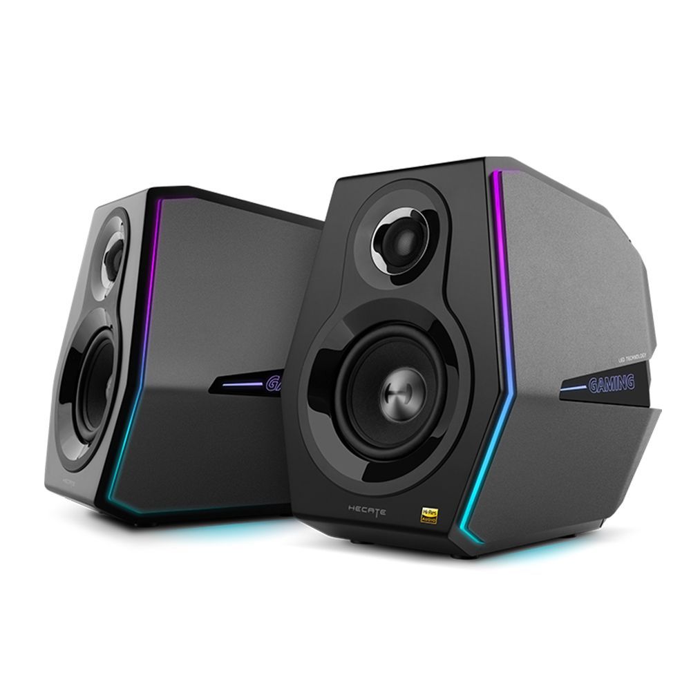 BOXE EDIFIER Gaming 2.0,RMS:88W (2x12W, 2x32W),bass 4",ctr vol, BT/USB/AUX/Optical/Coaxial,sound mode:Music/Game/Movie,11xLED RGB,frecv. rasp 55Hz-20KHz,220V, black, "G5000-BK"