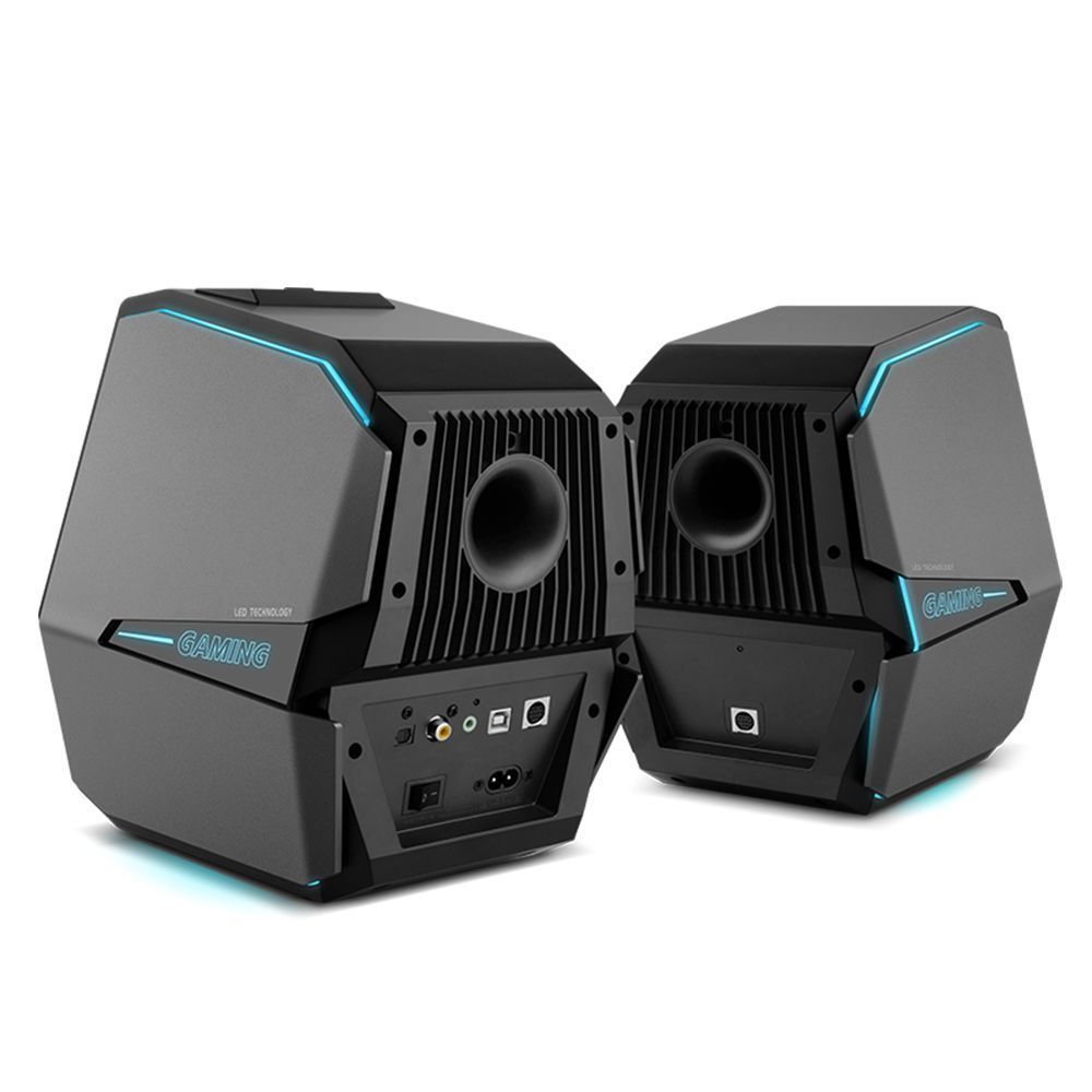 BOXE EDIFIER Gaming 2.0,RMS:88W (2x12W, 2x32W),bass 4",ctr vol, BT/USB/AUX/Optical/Coaxial,sound mode:Music/Game/Movie,11xLED RGB,frecv. rasp 55Hz-20KHz,220V, black, "G5000-BK"