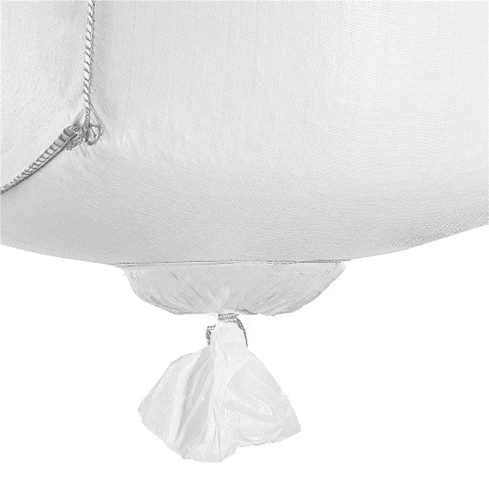 Sac gradina big bag cu evacuare in partea de jos, pentru frunze si deseuri vegetale, 1300 L, 1000 kg, 90x90x160 cm, alb