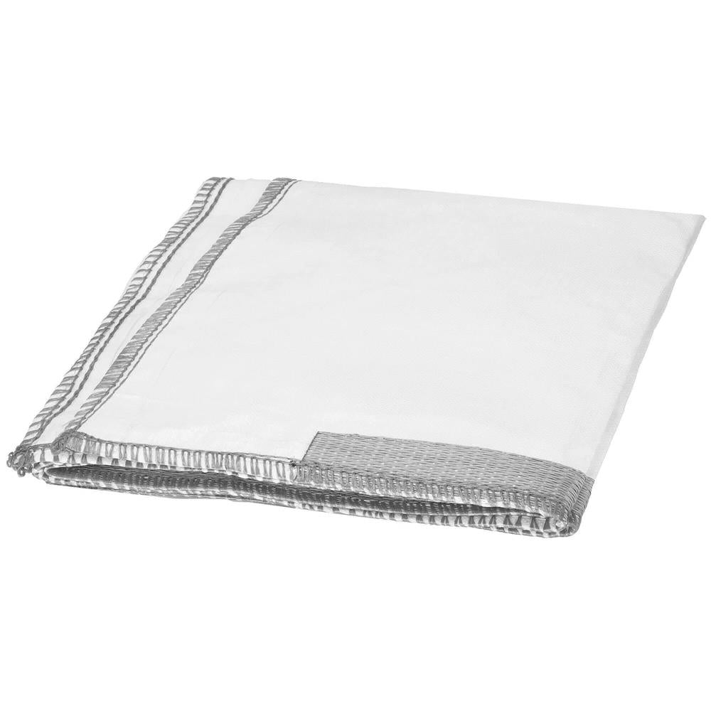 Sac gradina big bag cu evacuare in partea de jos, pentru frunze si deseuri vegetale, 1300 L, 1000 kg, 90x90x160 cm, alb
