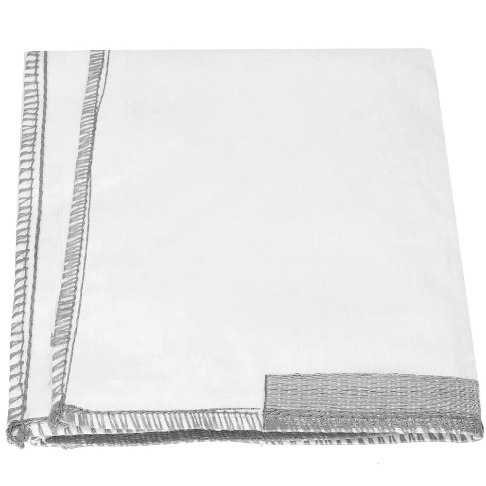 Sac gradina big bag cu evacuare in partea de jos, pentru frunze si deseuri vegetale, 1300 L, 1000 kg, 90x90x160 cm, alb