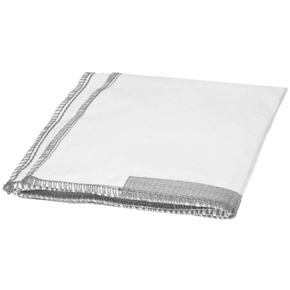 Sac gradina big bag pentru frunze si deseuri vegetale, 1200 L, 1000 kg, 90x90x145 cm, alb