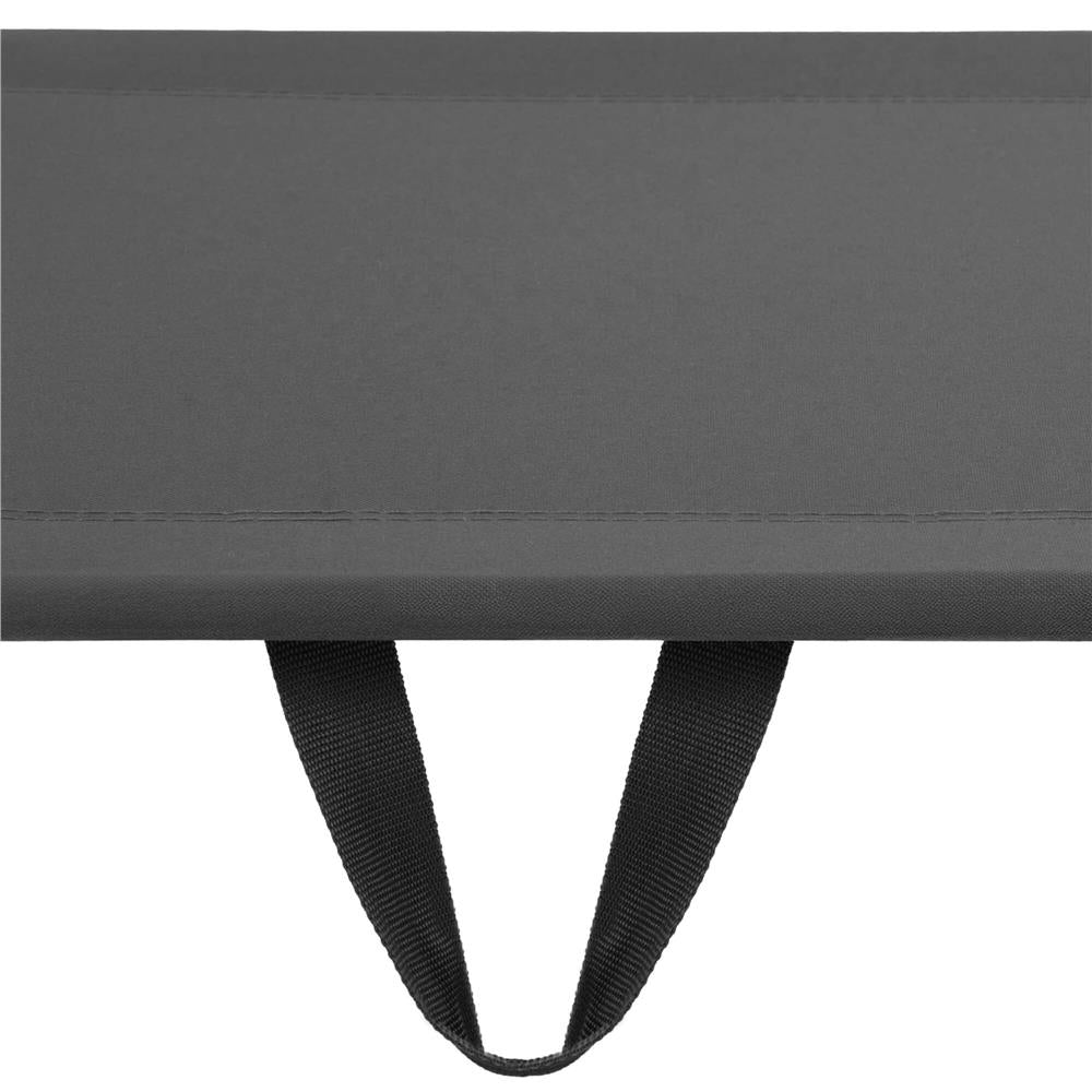 Fotoliu pliabil 2 in 1 tip sezlong, cu 5 pozitii, structura metalica si saltea inclusa, 180x58x89 cm, gri