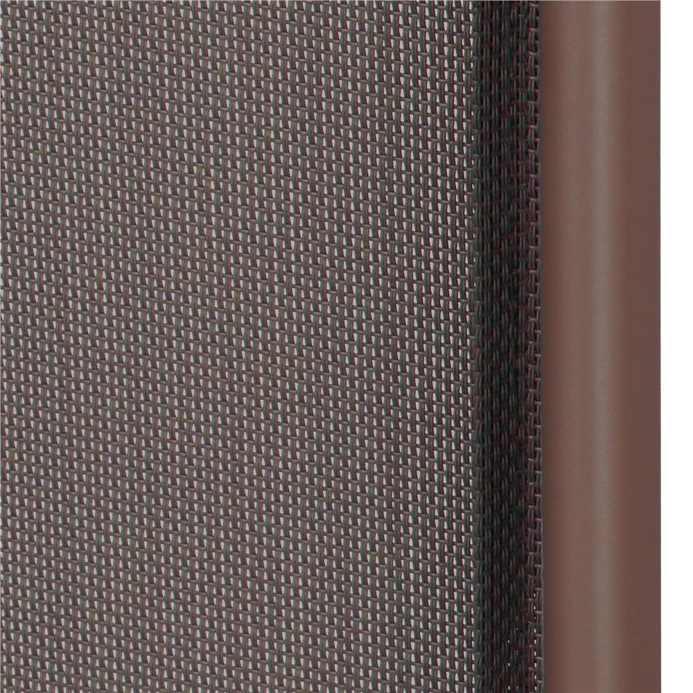 Set 2 scaune gradina, cadru metalic, textilene, maxim 120 kg, 92x53x72 cm, maro