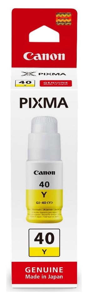 Cartus Cerneala Original Canon Yellow, GI-40Y, pentru G6040|G5042, 7.7K, , "3402C001AA"