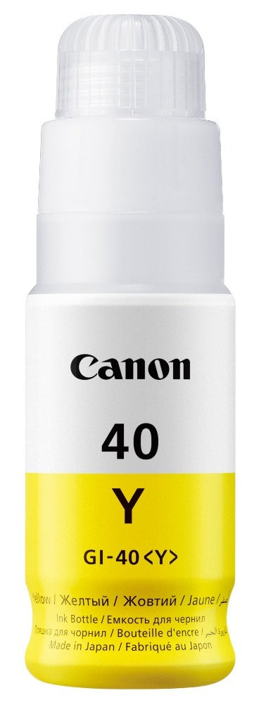 Cartus Cerneala Original Canon Yellow, GI-40Y, pentru G6040|G5042, 7.7K, , "3402C001AA"