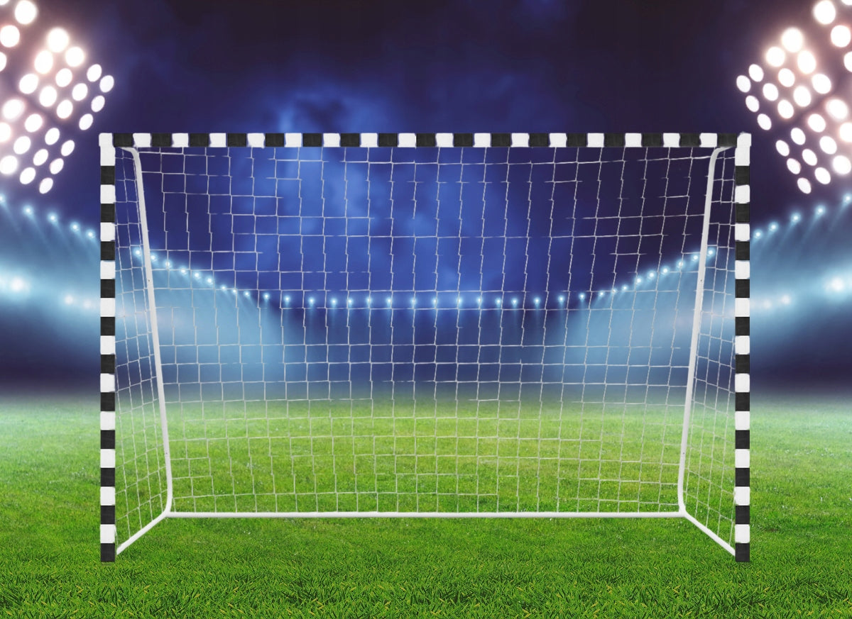 Poarta de fotbal 300x200 cm, structura metalica solida profil 6x3 cm, include plasa, ancore fixare, minge de fotbal