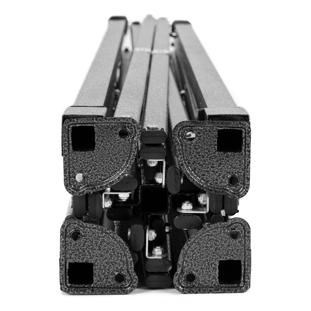 Pavilion pliabil gradina 3x3 m cu acoperis impermeabil si 3 pereti laterali, structura metalica, inaltime reglabila, gri