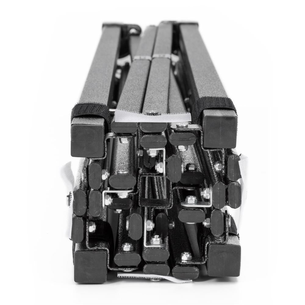 Pavilion pliabil gradina 3x3 m cu acoperis impermeabil si 3 pereti laterali, structura metalica, inaltime reglabila, gri