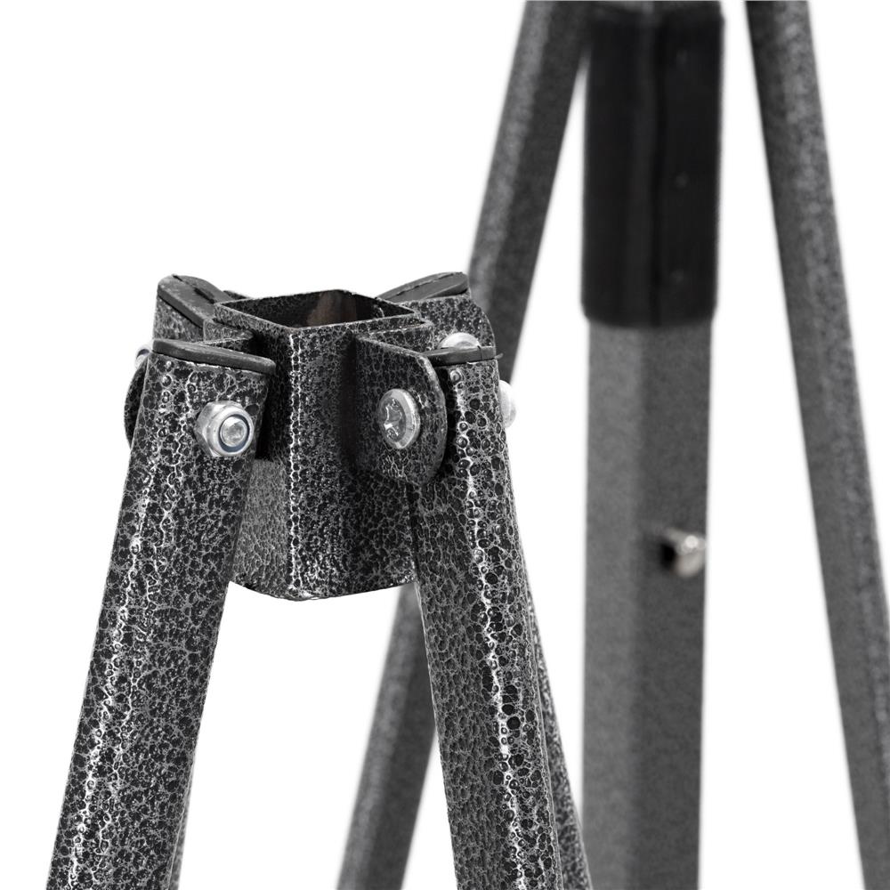 Pavilion pliabil gradina 3x3 m cu acoperis impermeabil si 3 pereti laterali, structura metalica, inaltime reglabila, gri