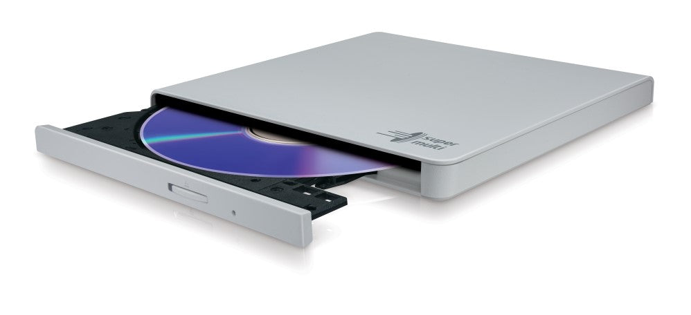 DVD-RW extern, HITACHI-LG, interfata USB 2.0, alb, "GP57EW40"