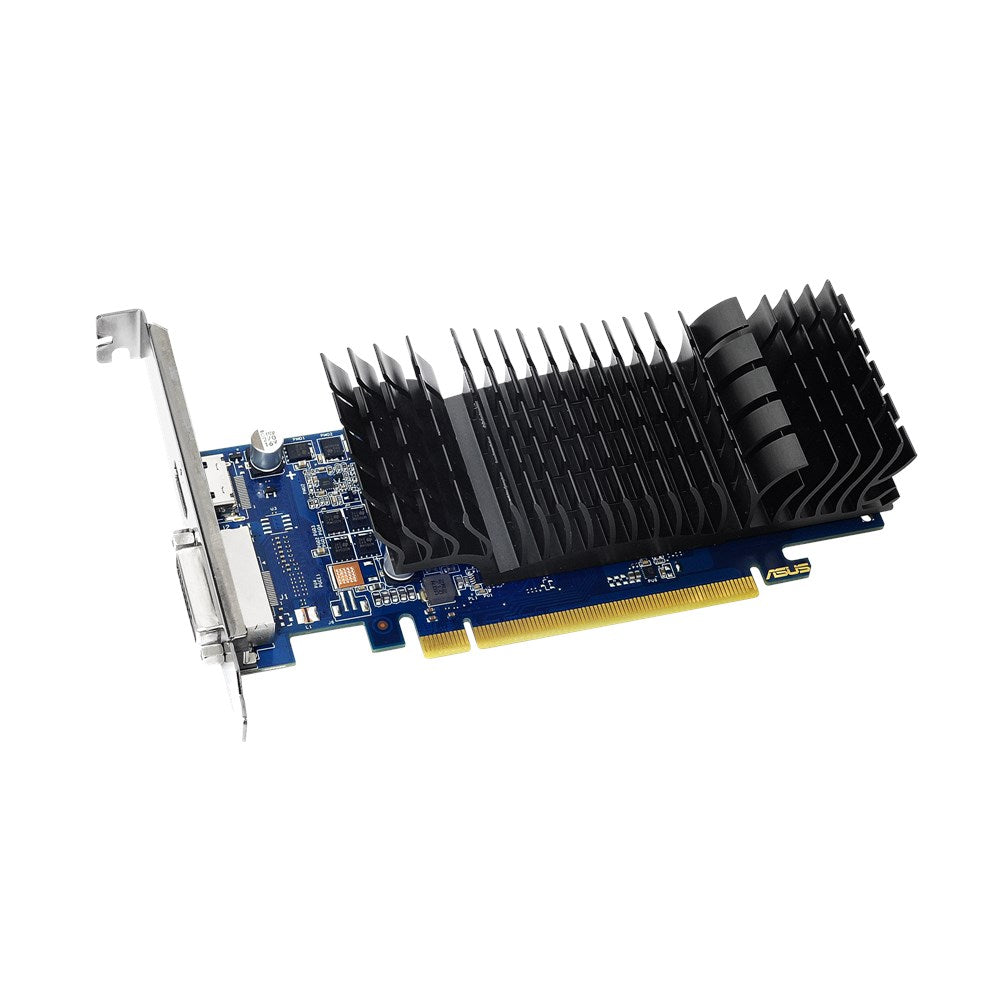PLACA VIDEO ASUS NVIDIA GeForce GT 1030, 2 GB GDDR5 64 biti, PCI Express 3.0 x 8, HDMI, DVI, sistem racire aer pasiv, "GT1030-SL-2G-BRK"