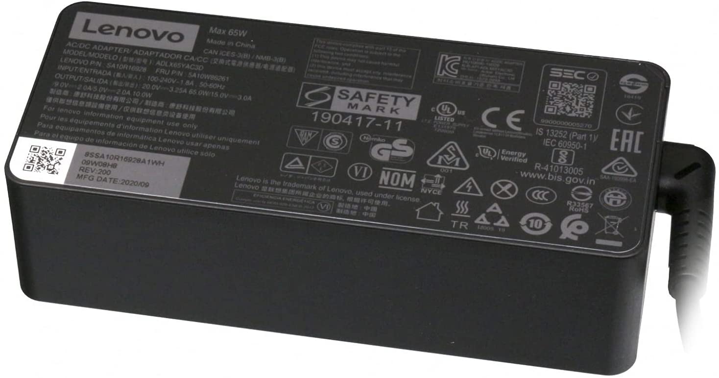 ALIMENTATOR Notebook Lenovo la retea, compatibil Lenovo, iesire 20 Volt, "GX20P92529"