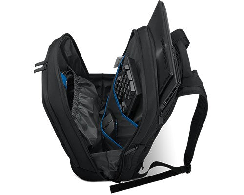 RUCSAC LENOVO, pt. notebook de max 17 inch, 2 compartimente, buzunar frontal, 1443 g, spuma Eva | poliester, negru, "GX40V10007"