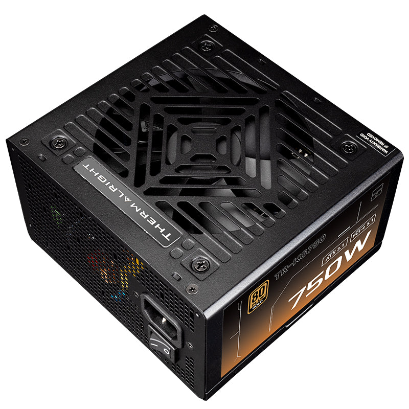 SURSA Thermalright "TR-KG750", 750W, certificare 80 Plus Gold, modular, LLC, DC to DC, fan 120mm, negru, "TR-KG750"