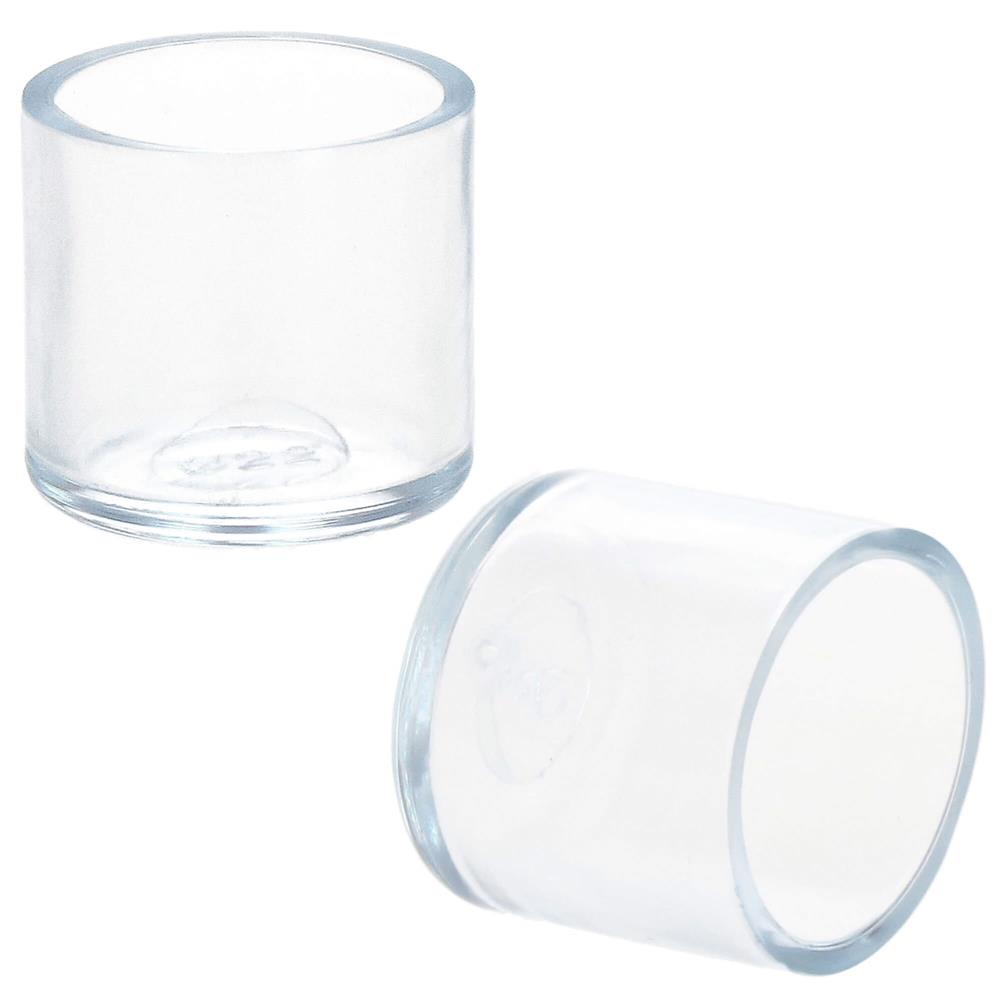 Set 16 protectii pentru picioare de mobilier, silicon PVC, Ø18 mm, transparent - BazarOltenia imagine 10