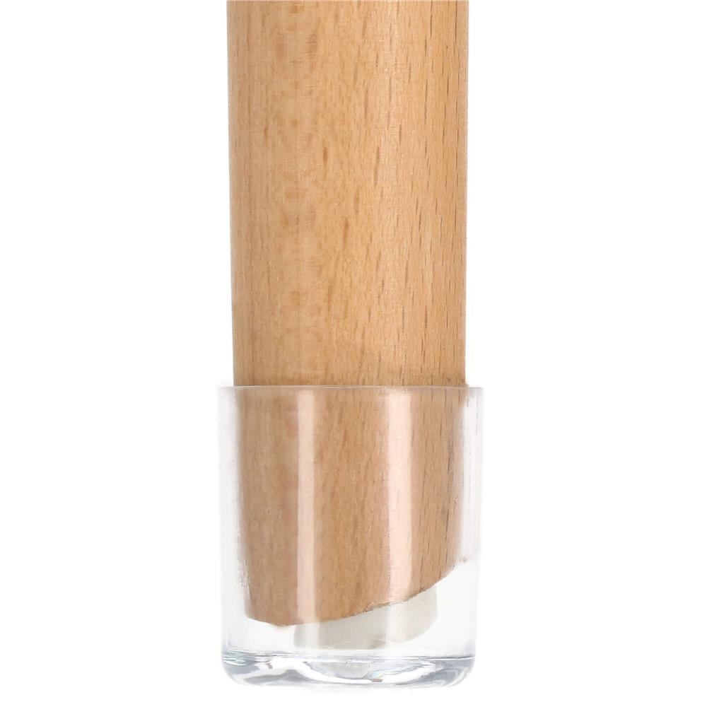 Set 16 protectii pentru picioare de mobilier, silicon PVC, Ø18 mm, transparent - BazarOltenia imagine 3