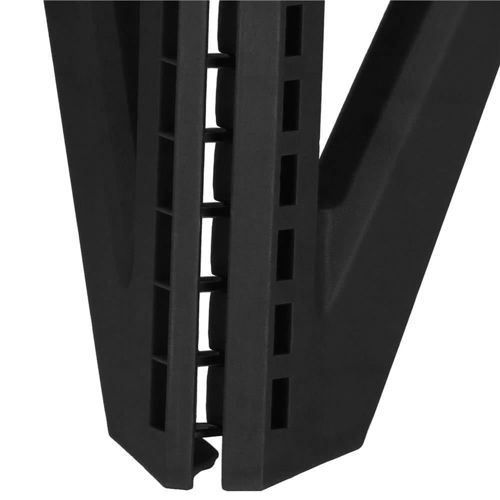Scaun inaltator multifunctional tip scara, 100 kg, compact, cu maner, 23x31x23 cm, negru