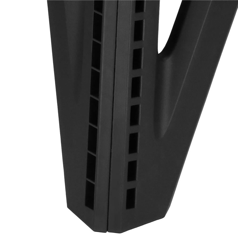 Scaun inaltator multifunctional tip scara, 150 kg, compact, cu maner, 38x25x34 cm, negru