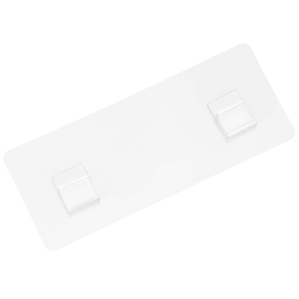 Set 2 polite de colt pentru dus, metalice cu montaj autoadeziv, inox, negru
