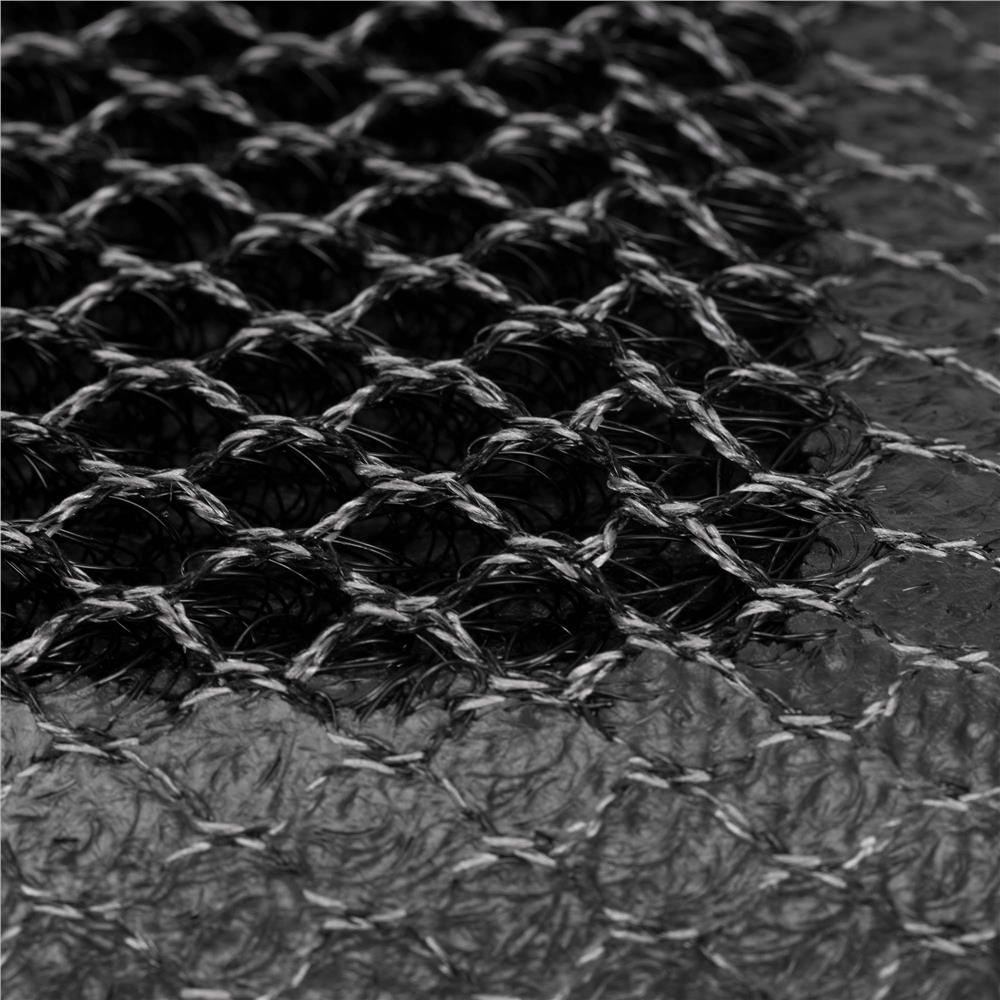 Covoras intrare absorbant tip plasa, PVC antiderapant, 60x90 cm, negru