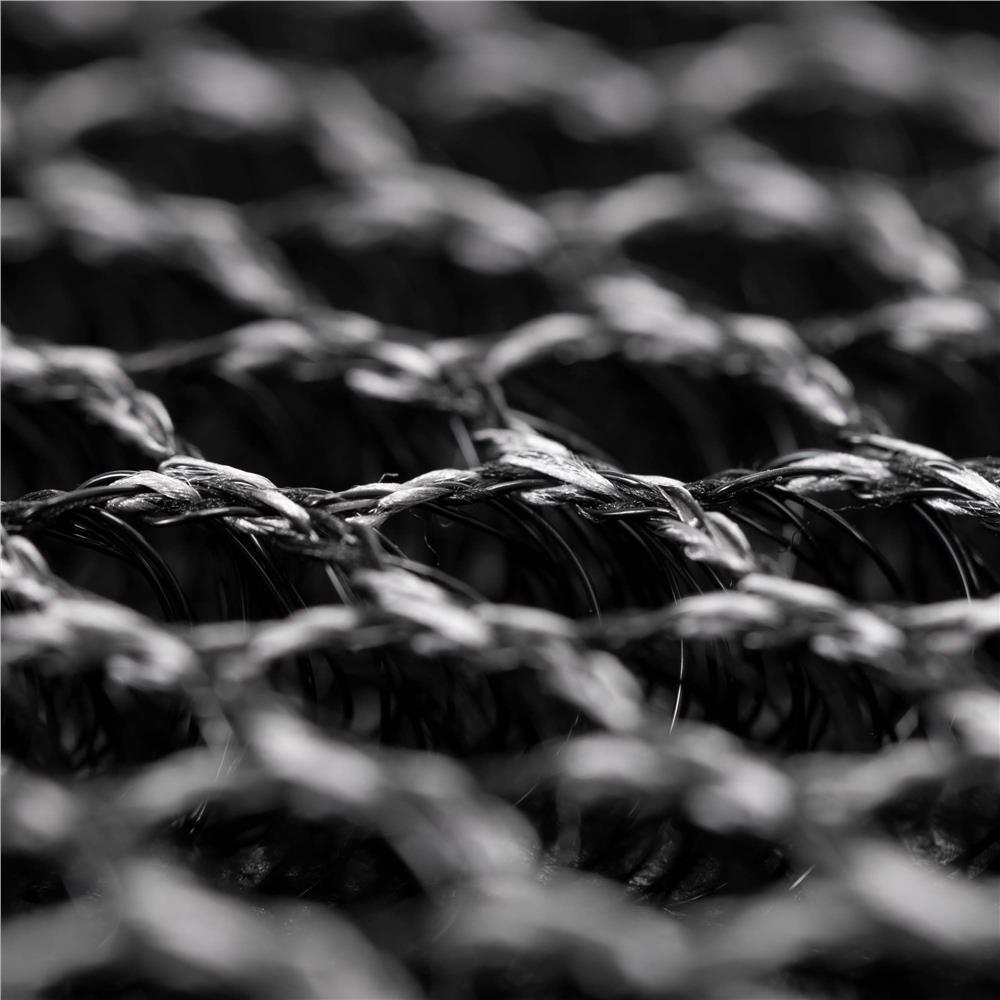 Covoras intrare absorbant tip plasa, PVC antiderapant, 60x90 cm, negru