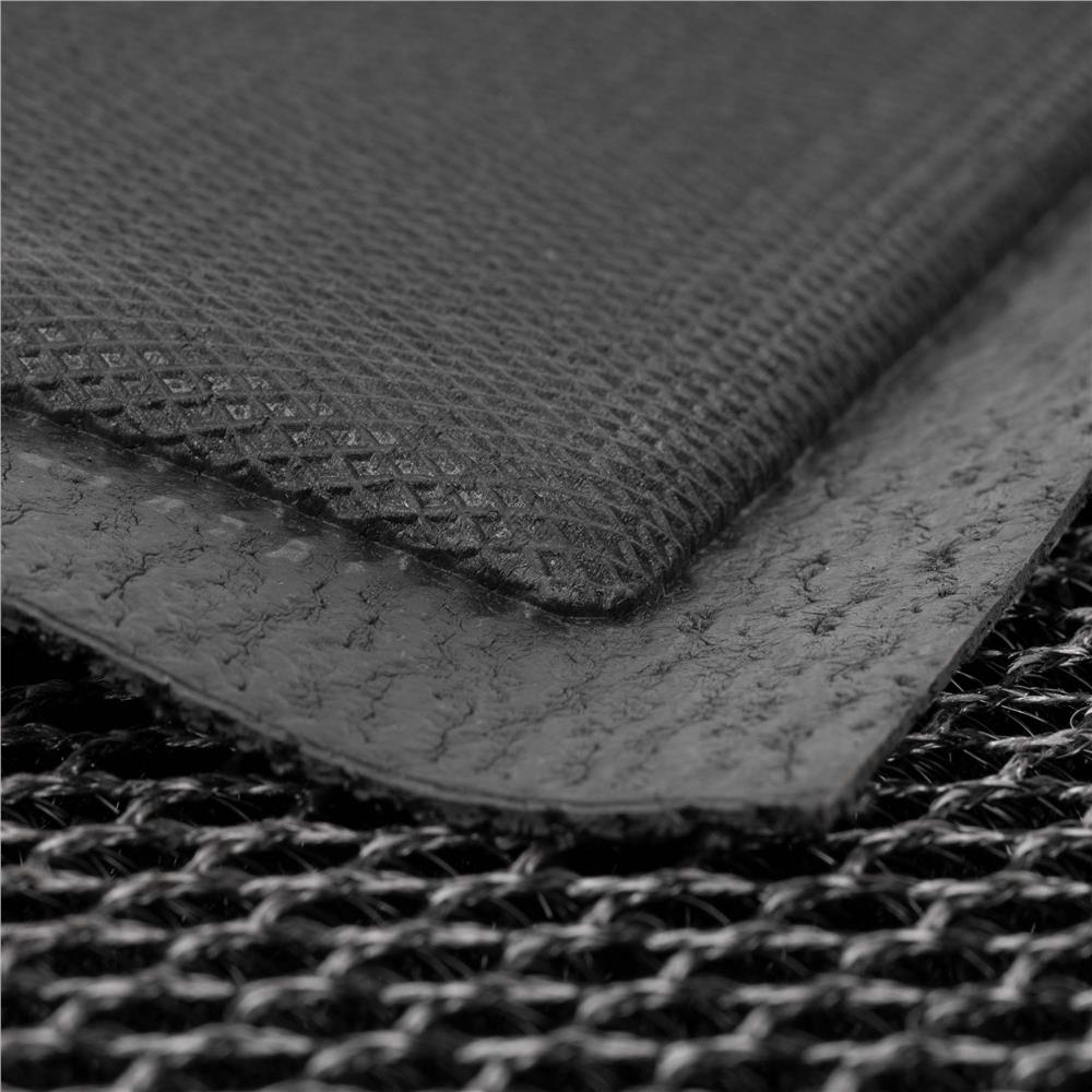 Covoras intrare absorbant tip plasa, PVC antiderapant, 60x90 cm, negru