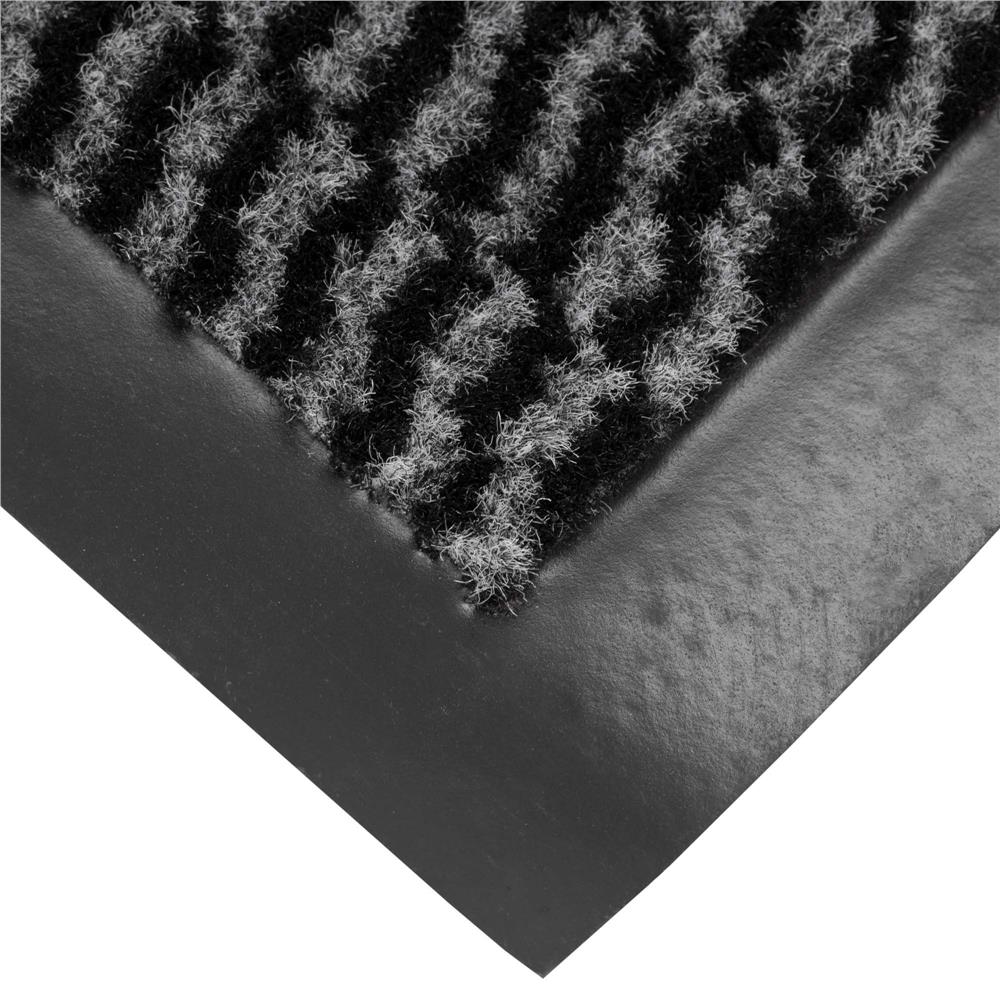 Covoras intrare absorbant antimurdarie, PVC antiderapant, 60x90 cm, gri