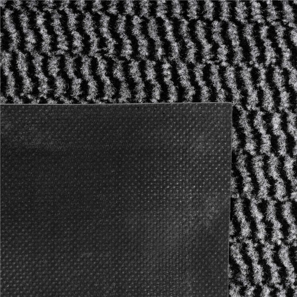 Covoras intrare absorbant antimurdarie, PVC antiderapant, 60x90 cm, gri
