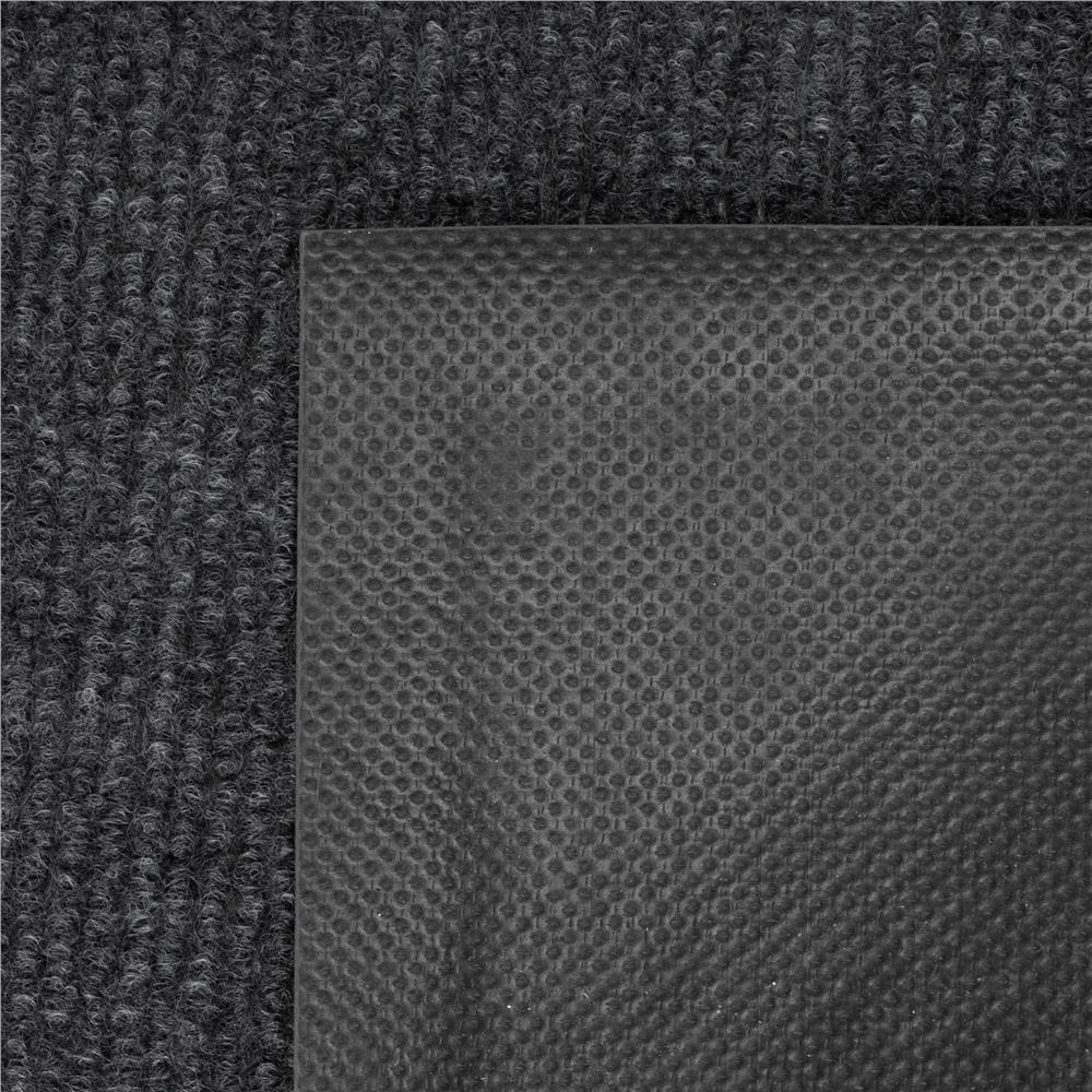 Covoras intrare absorbant antimurdarie, PVC antiderapant, 80x120 cm, gri