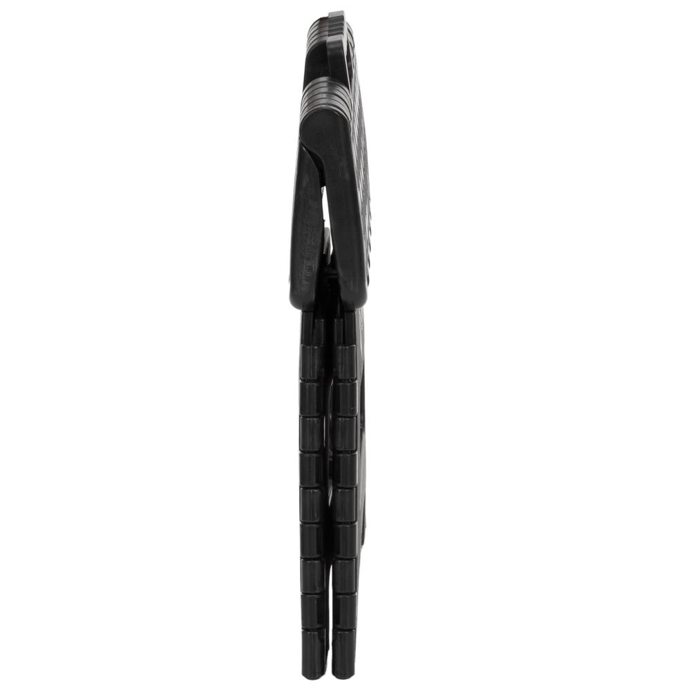 Scaun inaltator multifunctional tip scara, antiderapant, 22 cm, maxim 150 kg, negru