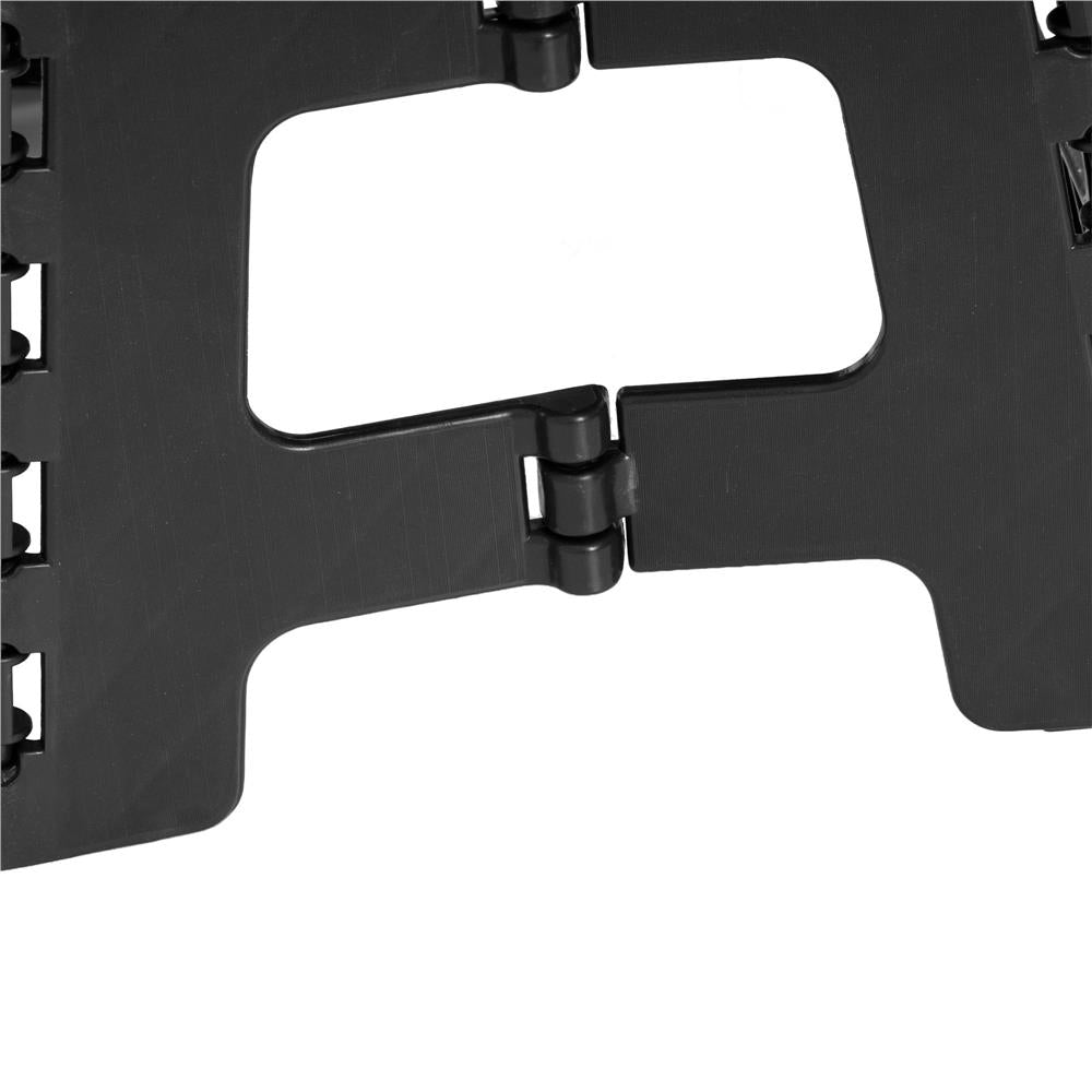 Scaun inaltator multifunctional tip scara, antiderapant, 22 cm, maxim 150 kg, negru