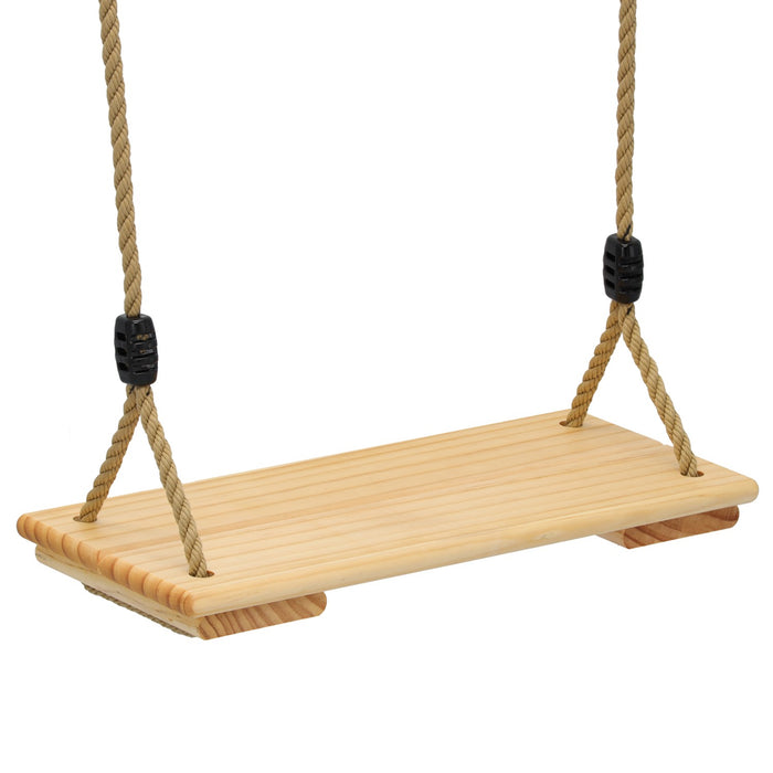 Leagan copii din lemn 45x20 cm, rezistent pana la 100 kg, clasic - BazarOltenia