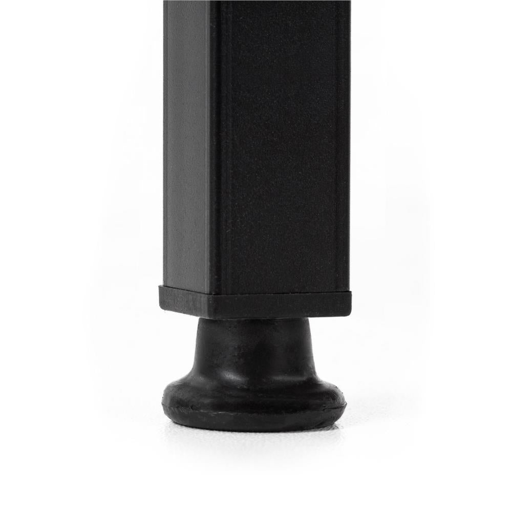 Etajera cu 4 polite din MDF si cadru metalic, stil industrial, 60x28x124.5 cm, maro inchis si negru