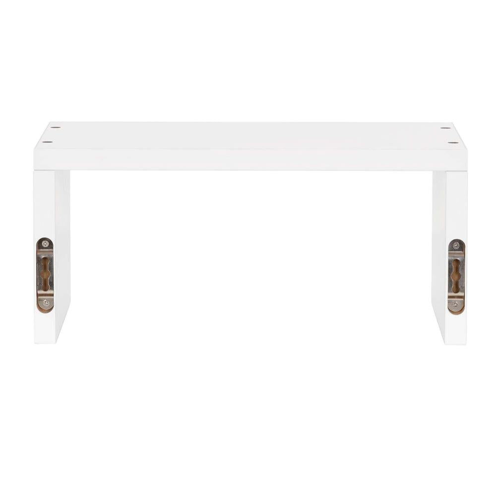 Set 3 rafturi de perete din MDF pentru decor si organizare, 30, 45 si 60 cm, alb