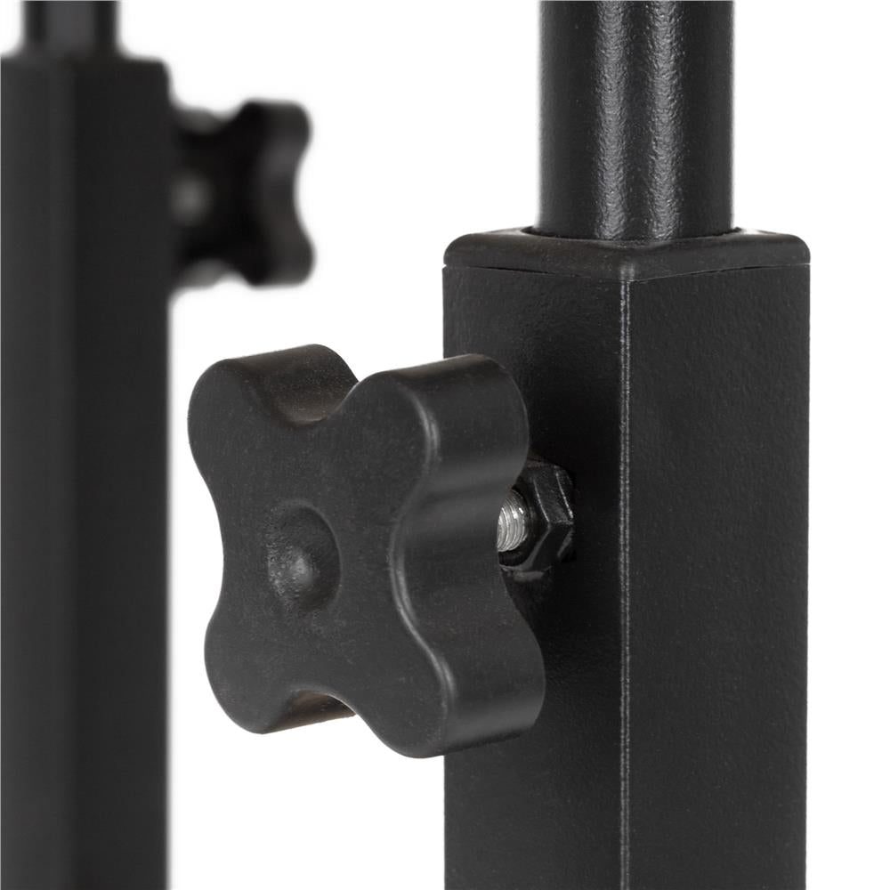Birou reglabil pe inaltime cu rafturi si roti, blat din lemn si structura metalica, 80x40x76-86 cm, maro natur