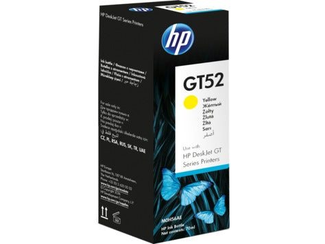 Cartus Cerneala Original HP Yellow, nr.GT52, pentru Ink Tank 115|310|315|319|410|415|419 Smart Tank 450|455|457, , , "M0H56AE"