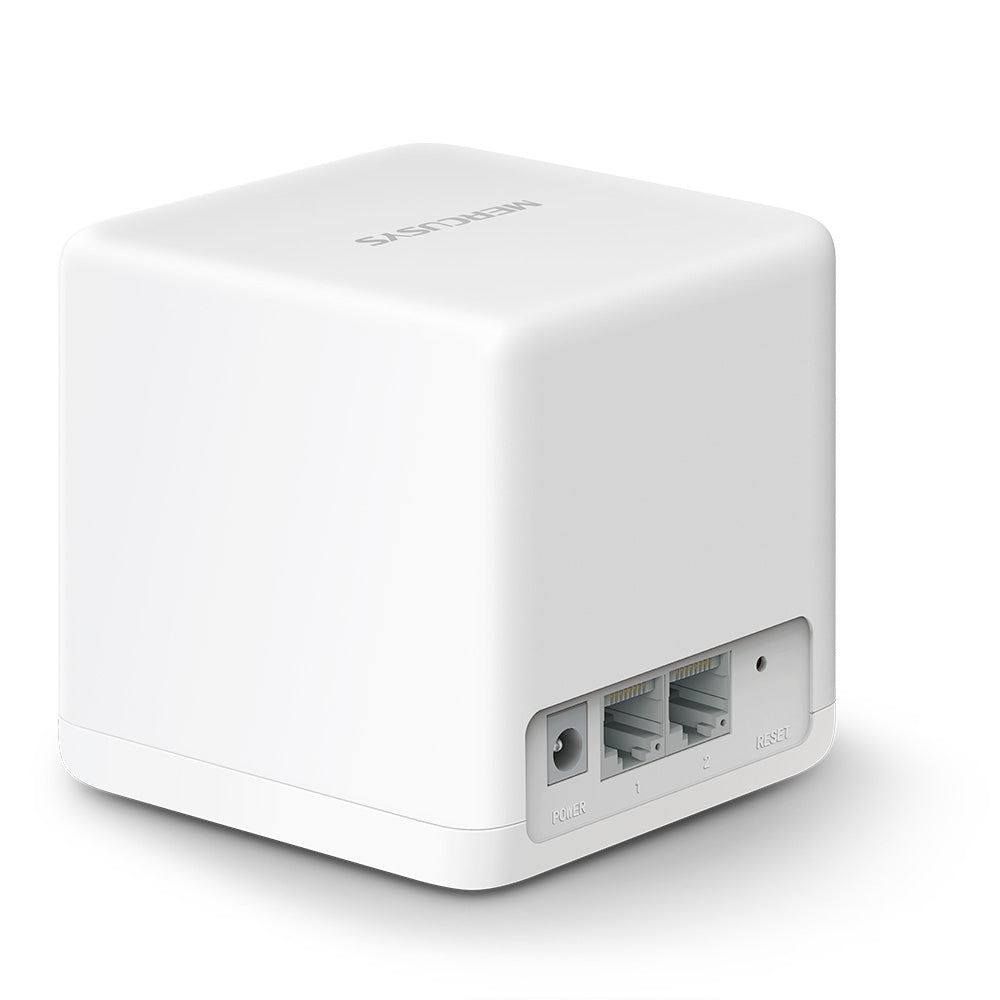 MESH MERCUSYS, wireless, router AC1300, pt interior, 1300 Mbps, port LAN si WAN Gigabit, 2.4 GHz | 5 GHz, antena interna x 2, standard 802.11ac, "Halo H30G(3-pack)"
